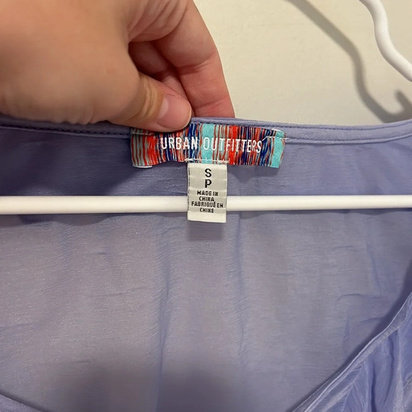 Lavender Ruffled Long Sleeve Top - Picture 2 of 4